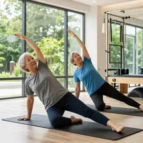 Exercícios de Pilates seguros para idosos: Melhore sua qualidade de vida